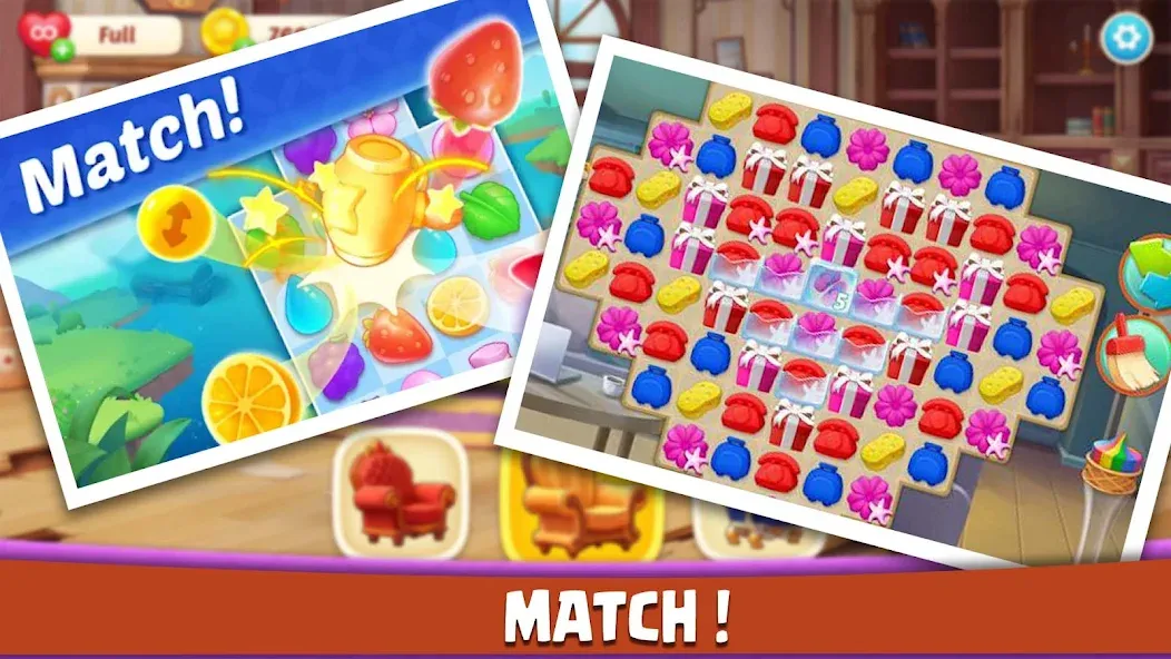 Взлом House Design: Redecor Makeover (Хаус Дизайн)  [МОД Mega Pack] — стабильная версия apk на Андроид screen 2