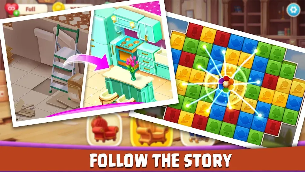 Взлом House Design: Redecor Makeover (Хаус Дизайн)  [МОД Mega Pack] — стабильная версия apk на Андроид screen 4