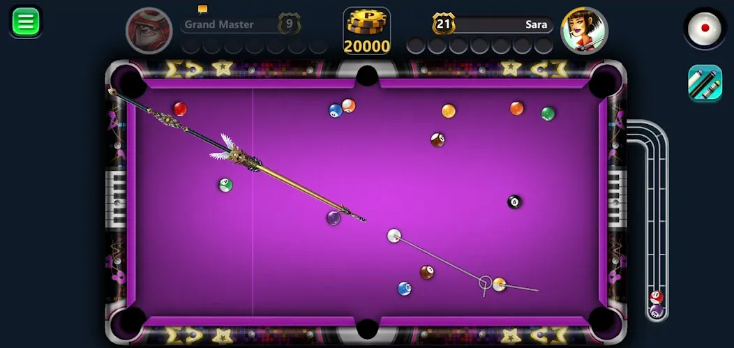 Скачать взломанную 8 Ball Magic (Болл Мэджик)  [МОД Unlocked] — стабильная версия apk на Андроид screen 4