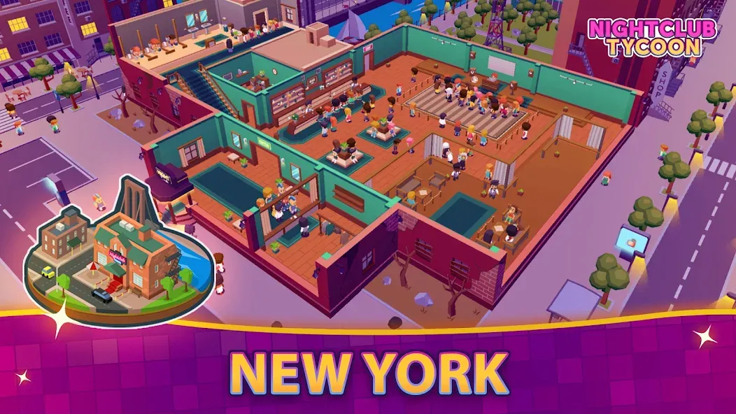 Взлом Nightclub Tycoon: Idle Empire  [МОД Unlocked] — стабильная версия apk на Андроид screen 3