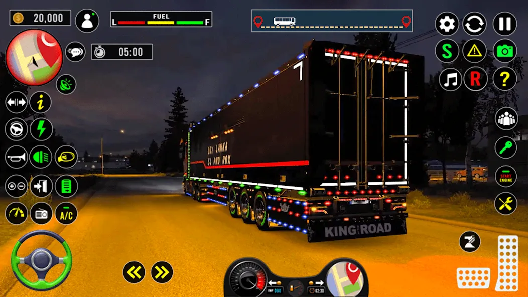 Взлом US Truck City Transport Sim 3d  [МОД Mega Pack] — полная версия apk на Андроид screen 2