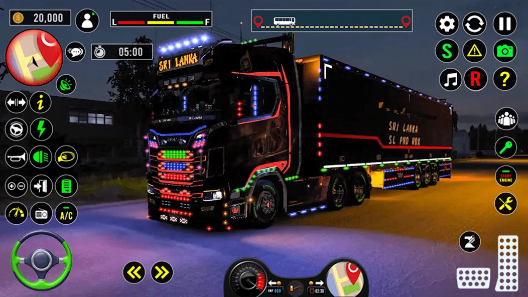 Взлом US Truck City Transport Sim 3d  [МОД Mega Pack] — полная версия apk на Андроид screen 3