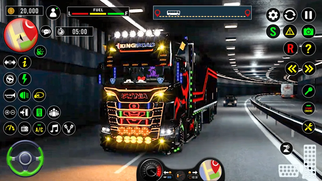 Взлом US Truck City Transport Sim 3d  [МОД Mega Pack] — полная версия apk на Андроид screen 4