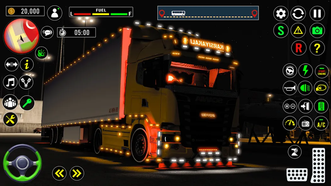 Взлом US Truck City Transport Sim 3d  [МОД Mega Pack] — полная версия apk на Андроид screen 5