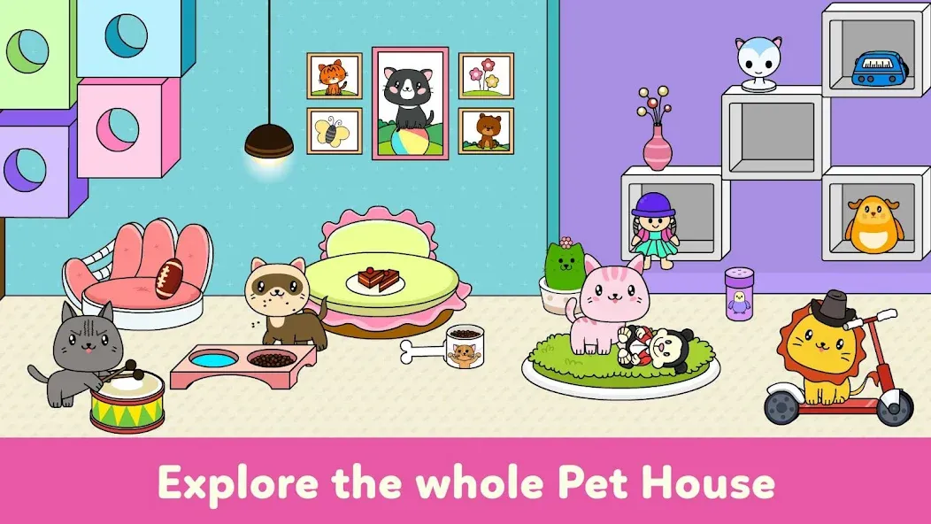 Скачать взлом Tizi Town — My Pet Daycare  [МОД Unlimited Money] — полная версия apk на Андроид screen 2
