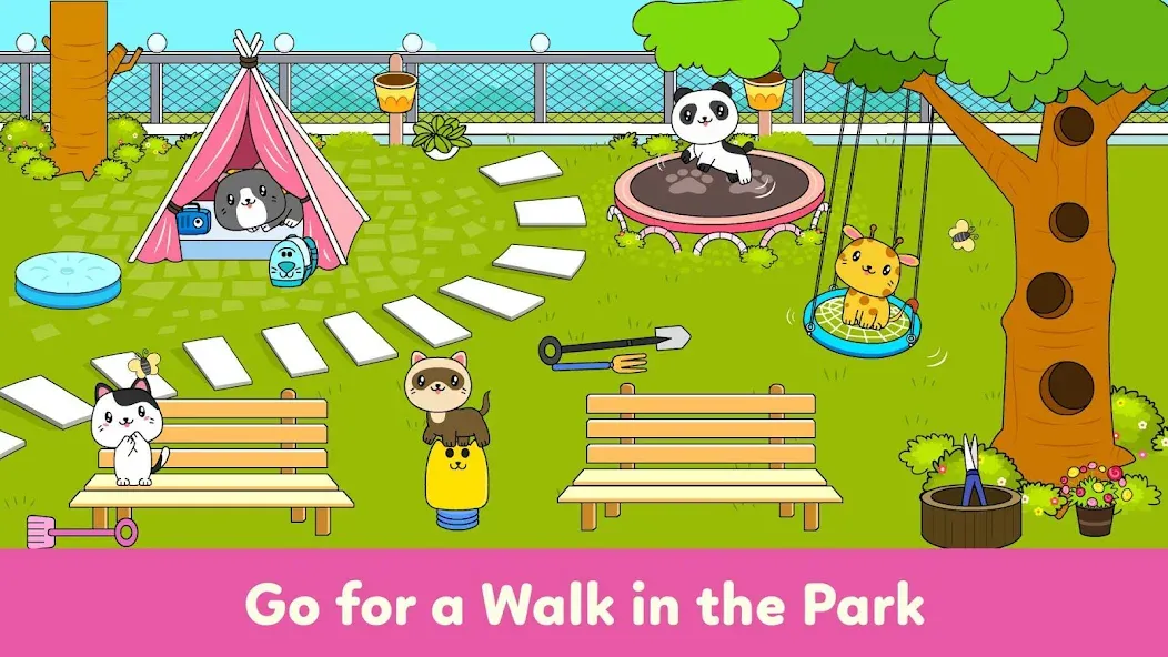 Скачать взлом Tizi Town — My Pet Daycare  [МОД Unlimited Money] — полная версия apk на Андроид screen 5