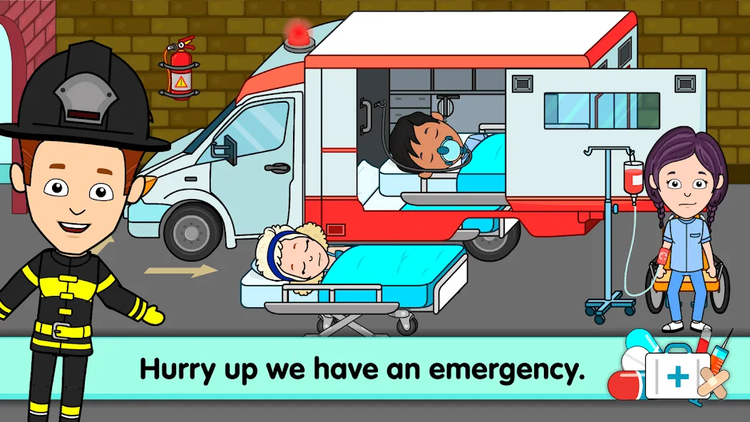 Взлом My Hospital Town Doctor Games  [МОД Бесконечные монеты] — последняя версия apk на Андроид screen 1