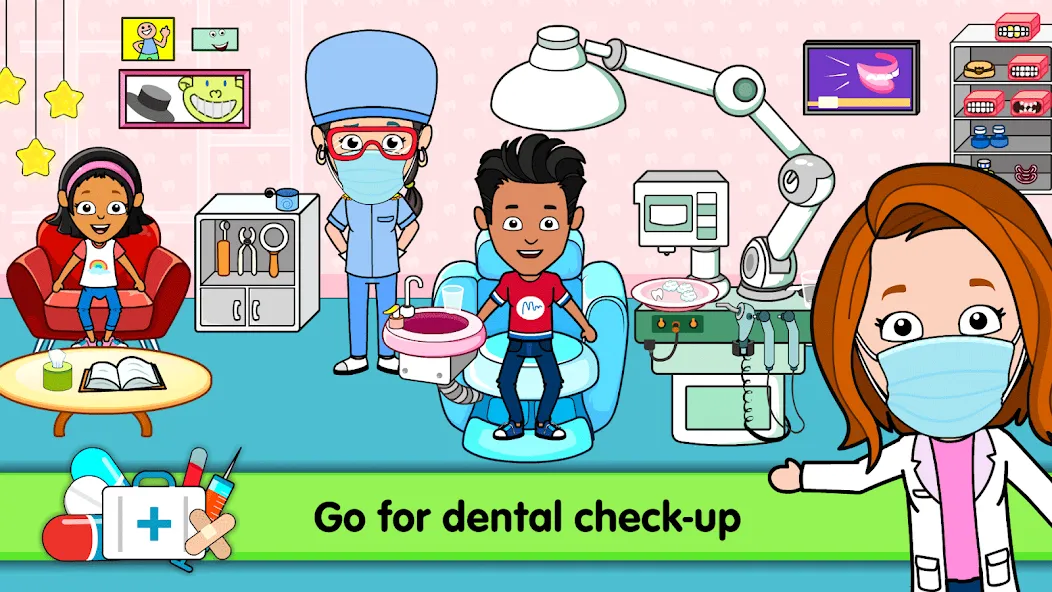 Взлом My Hospital Town Doctor Games  [МОД Бесконечные монеты] — последняя версия apk на Андроид screen 3