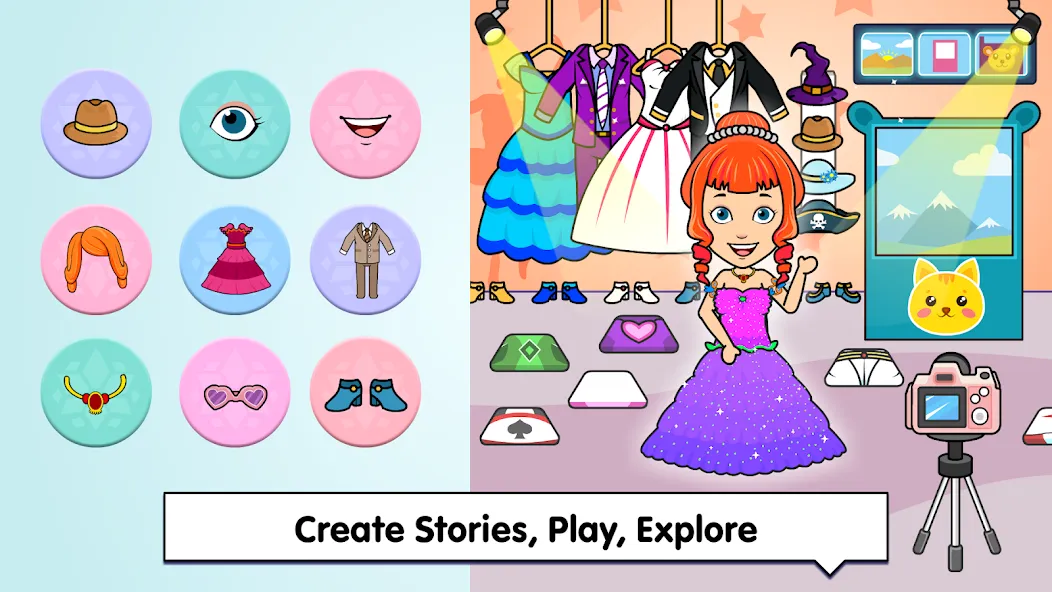 Взломанная Tizi Town — My World  [МОД Много монет] — полная версия apk на Андроид screen 2