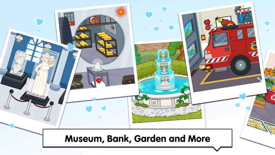 Взломанная Tizi Town — My World  [МОД Много монет] — полная версия apk на Андроид screen 4