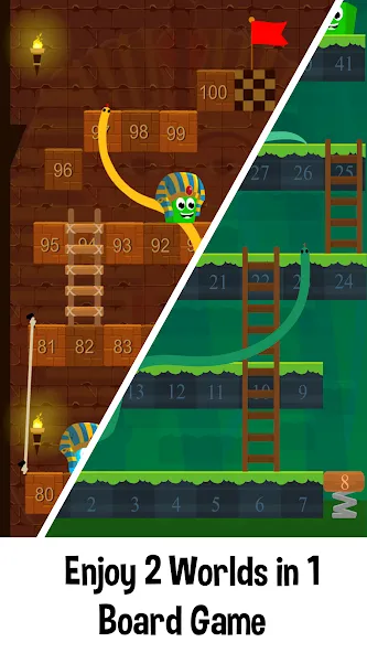 Скачать взлом Snake and Ladder Games  [МОД Бесконечные монеты] — стабильная версия apk на Андроид screen 2