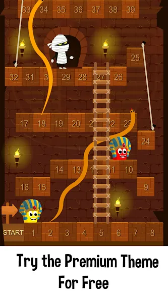 Скачать взлом Snake and Ladder Games  [МОД Бесконечные монеты] — стабильная версия apk на Андроид screen 3