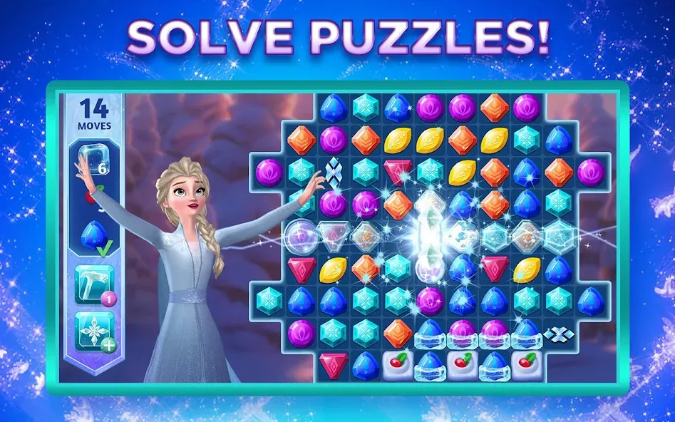 Скачать взлом Disney Frozen Adventures (Дисней)  [МОД Unlimited Money] — последняя версия apk на Андроид screen 1