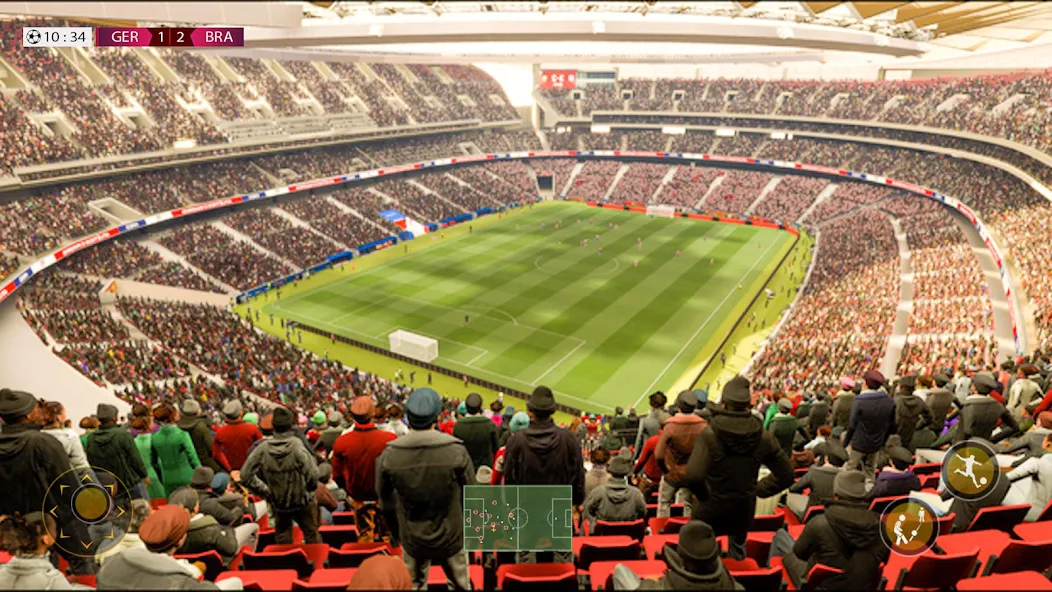 Скачать взломанную World Soccer Match 2023  [МОД Все открыто] — последняя версия apk на Андроид screen 2