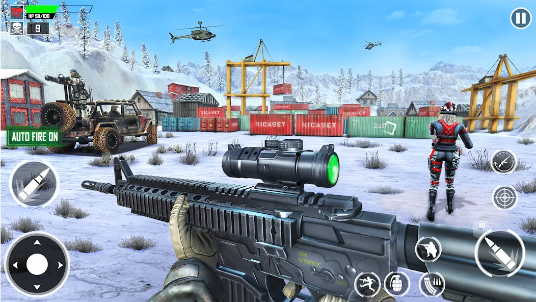 Скачать взлом First Person Shooter Mode  [МОД Menu] — полная версия apk на Андроид screen 2