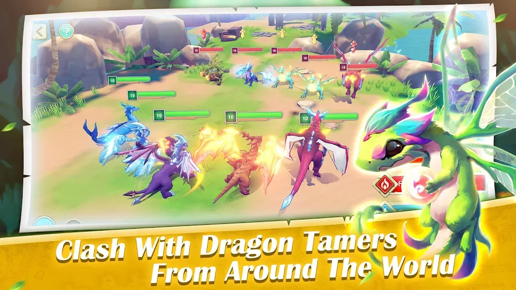 Взломанная Dragon Tamer  [МОД Unlocked] — полная версия apk на Андроид screen 2