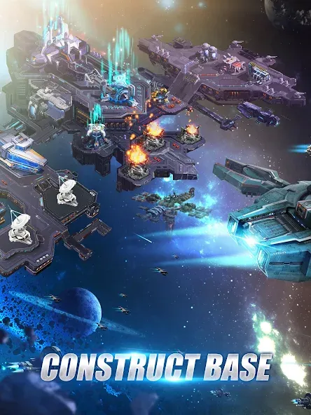 Взлом Galaxy Battleship (Гэлакси Батлшип)  [МОД Mega Pack] — последняя версия apk на Андроид screen 5