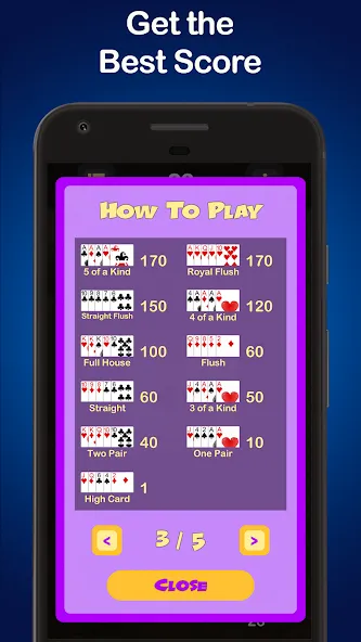 Скачать взлом Puzzle Poker Joker's Wild  [МОД Много монет] — последняя версия apk на Андроид screen 5