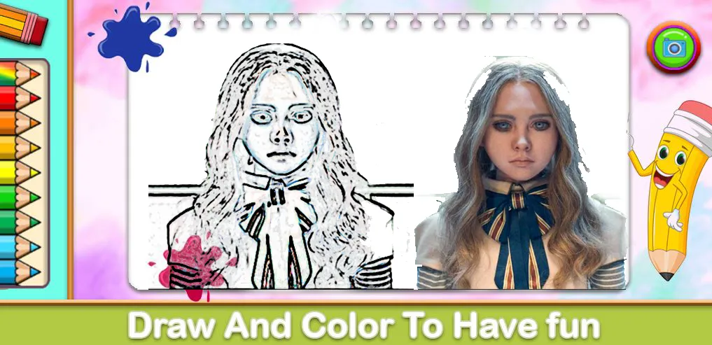 Скачать взлом Megan Coloring Game (Меган Колоринг Гейм)  [МОД Unlimited Money] — последняя версия apk на Андроид screen 4