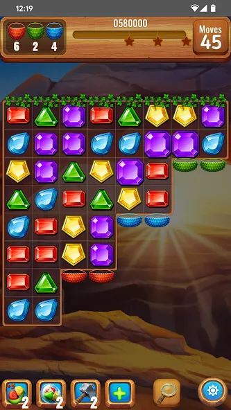 Взломанная Gems or jewels ?  [МОД Unlimited Money] — стабильная версия apk на Андроид screen 4