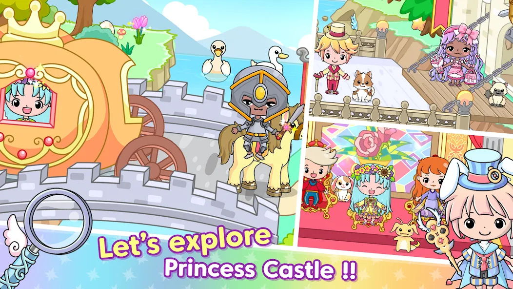 Взлом Jibi Land : Princess Castle (Джиби Лэнд)  [МОД Unlimited Money] — стабильная версия apk на Андроид screen 1