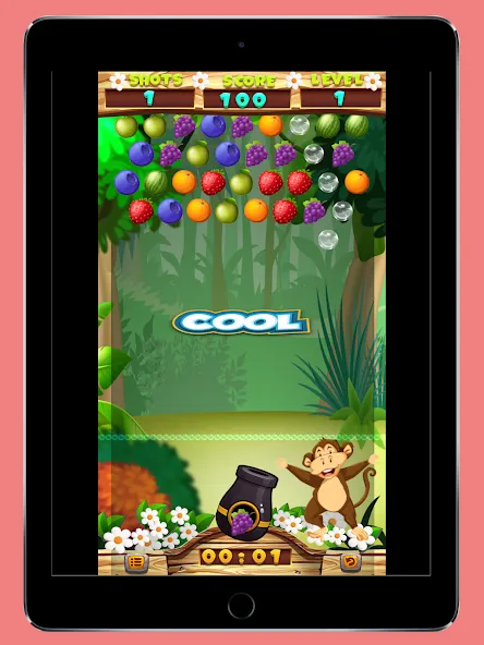 Скачать взломанную Fruits Shooter Pop (Фрутс Шутер Поп)  [МОД Меню] — полная версия apk на Андроид screen 5