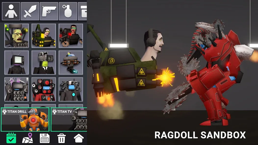 Скачать взломанную Last Play: Ragdoll Sandbox (Ласт Плей)  [МОД Menu] — стабильная версия apk на Андроид screen 1