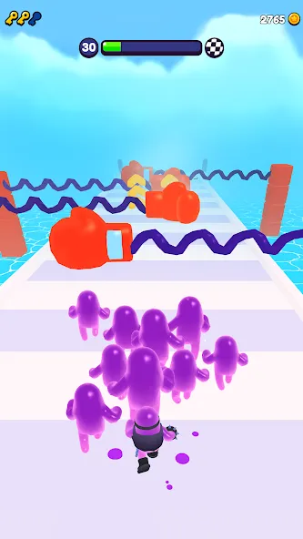 Взломанная Join Blob Clash 3D: Mob Runner (Джойн Блоб Клаш 3D)  [МОД Mega Pack] — последняя версия apk на Андроид screen 2