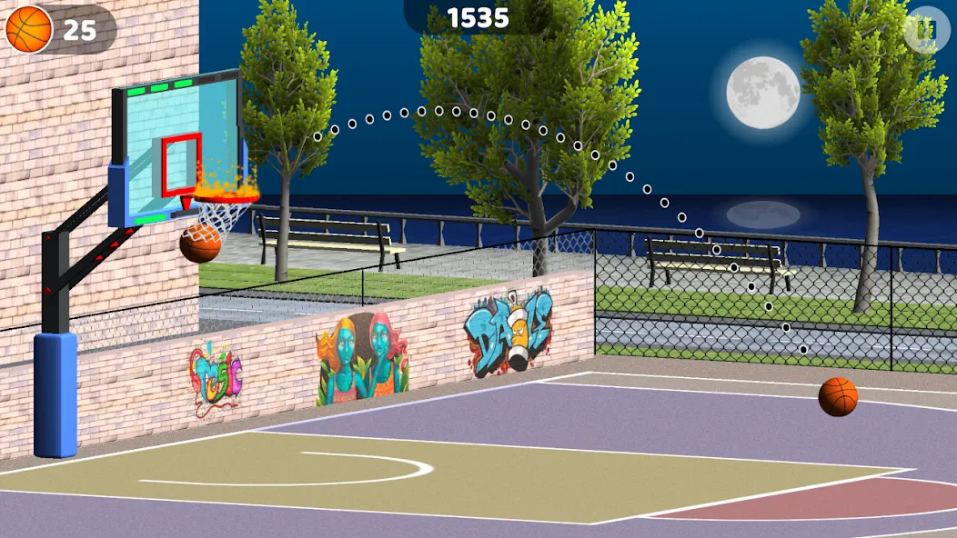 Скачать взломанную Basketball: Shooting Hoops  [МОД Unlimited Money] — стабильная версия apk на Андроид screen 1