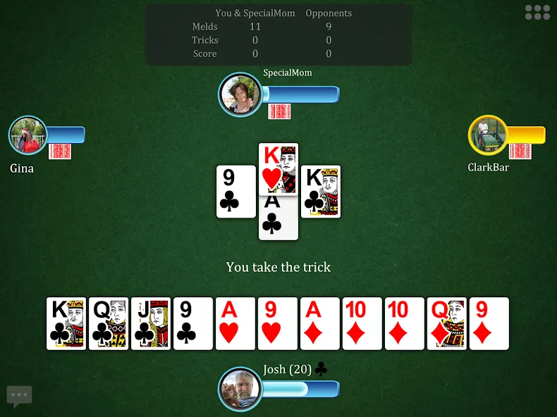 Взломанная Pinochle.Net  [МОД Много монет] — полная версия apk на Андроид screen 5