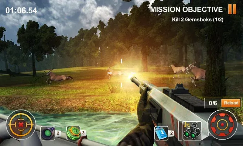 Взлом Hunting Safari 3D  [МОД Все открыто] — полная версия apk на Андроид screen 2