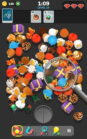 Скачать взлом Find 3D — Match 3D Items (Файнд 3Д)  [МОД Меню] — последняя версия apk на Андроид screen 3