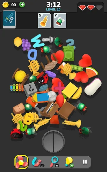 Скачать взлом Find 3D — Match 3D Items (Файнд 3Д)  [МОД Меню] — последняя версия apk на Андроид screen 5