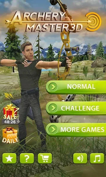 Скачать взлом Archery Master 3D  [МОД Бесконечные деньги] — стабильная версия apk на Андроид screen 3