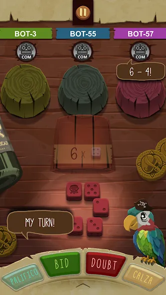 Скачать взломанную Pirate's Dice  [МОД Menu] — полная версия apk на Андроид screen 3