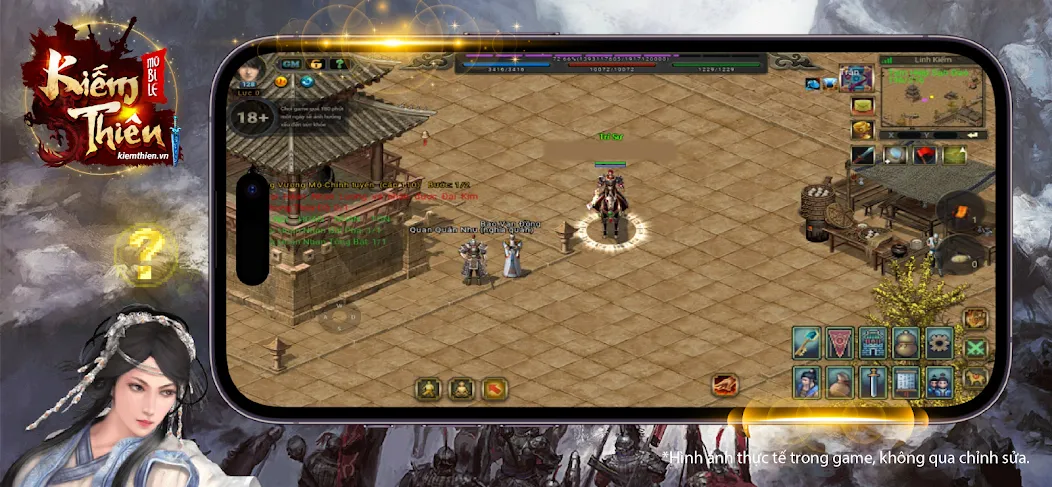 Взлом Kiếm Thiên Mobile  [МОД Все открыто] — стабильная версия apk на Андроид screen 2