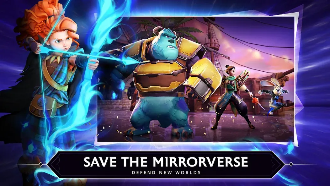 Скачать взлом Disney Mirrorverse (Дисней Мирроверс)  [МОД Mega Pack] — стабильная версия apk на Андроид screen 1