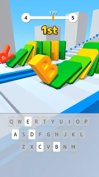 Взлом Type Spin: alphabet run game (Тайп Спин)  [МОД Unlimited Money] — полная версия apk на Андроид screen 1