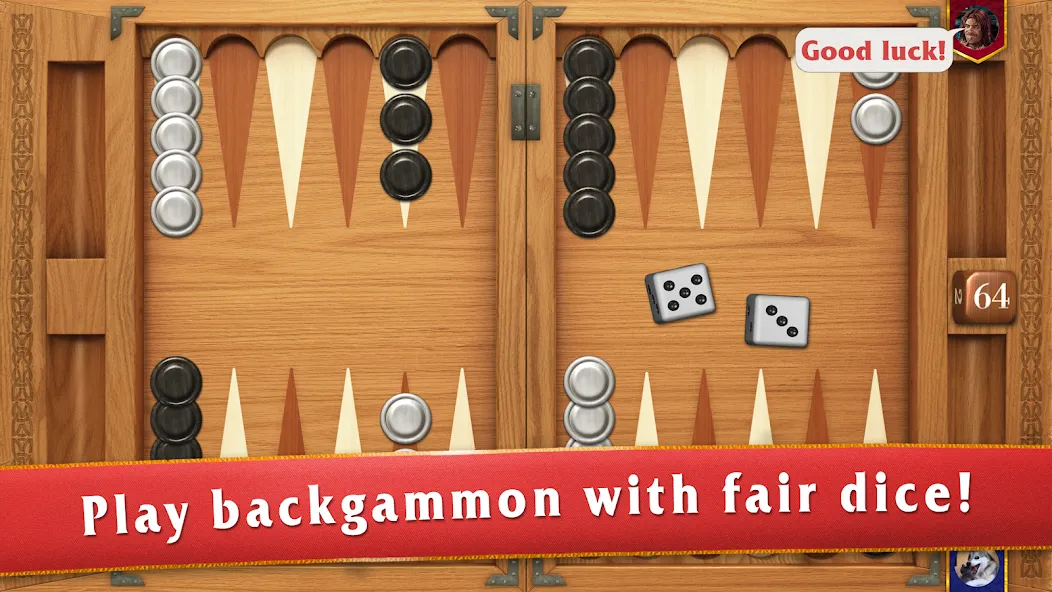 Скачать взломанную Backgammon Masters  [МОД Много денег] — полная версия apk на Андроид screen 1