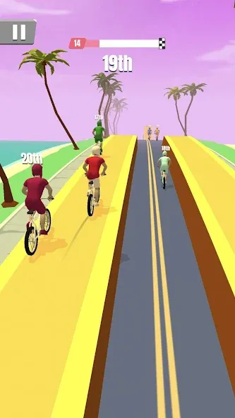 Взлом Bike Rush (Байк Раш)  [МОД Unlimited Money] — полная версия apk на Андроид screen 2