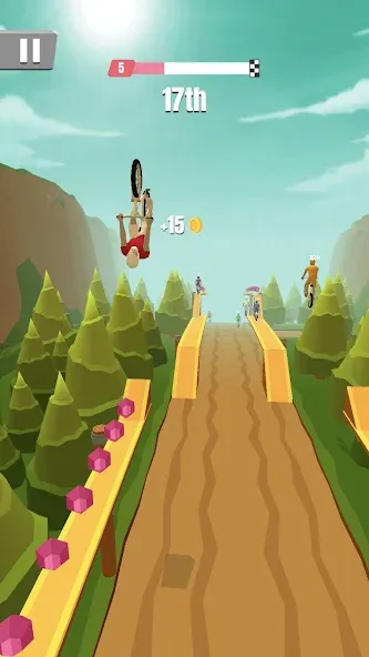 Взлом Bike Rush (Байк Раш)  [МОД Unlimited Money] — полная версия apk на Андроид screen 3