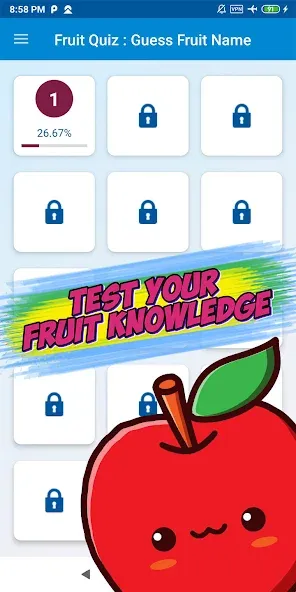 Взлом Guess the fruit name game  [МОД Unlimited Money] — стабильная версия apk на Андроид screen 2