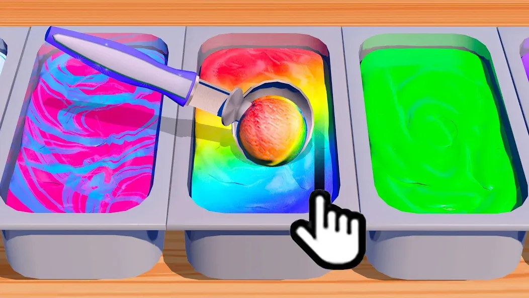 Скачать взломанную Ice Cream Games: Rainbow Maker (Айс Крем Геймс)  [МОД Unlimited Money] — полная версия apk на Андроид screen 3