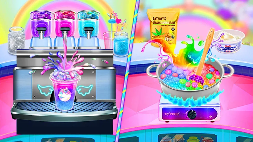 Скачать взломанную Ice Cream Games: Rainbow Maker (Айс Крем Геймс)  [МОД Unlimited Money] — полная версия apk на Андроид screen 4