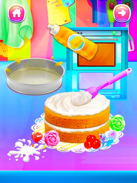 Взлом Girl Games: Unicorn Cooking  [МОД Unlocked] — полная версия apk на Андроид screen 1