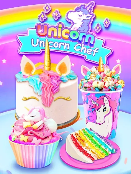 Взлом Girl Games: Unicorn Cooking  [МОД Unlocked] — полная версия apk на Андроид screen 3