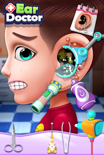 Взломанная Ear Doctor  [МОД Много монет] — полная версия apk на Андроид screen 2