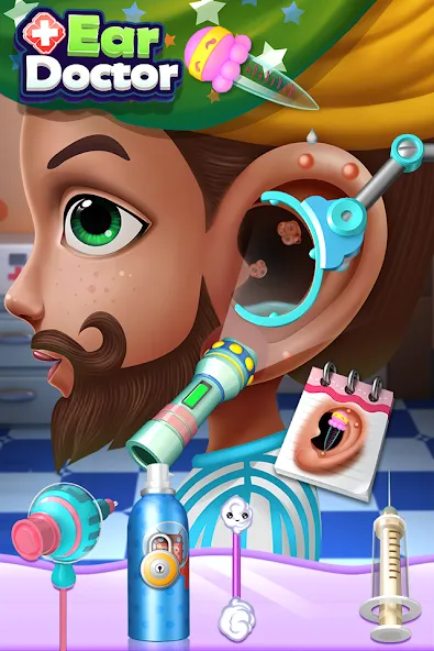 Взломанная Ear Doctor  [МОД Много монет] — полная версия apk на Андроид screen 5