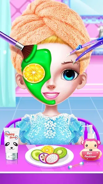 Взломанная Princess Makeup Salon  [МОД Много денег] — стабильная версия apk на Андроид screen 1