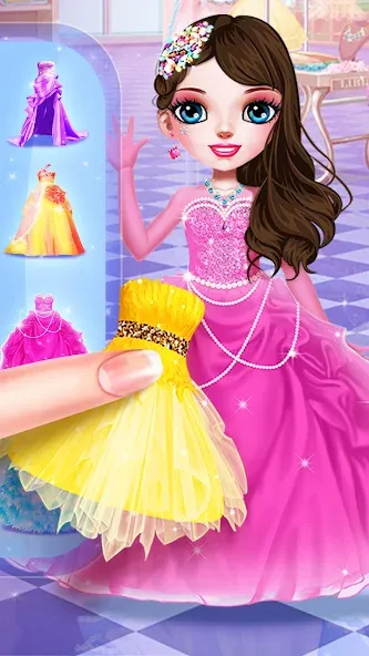 Взломанная Princess Makeup Salon  [МОД Много денег] — стабильная версия apk на Андроид screen 3